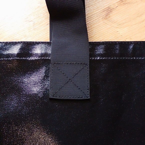 Allsaints All Saints Large Black Silky Tote bag - Picture 5 of 9